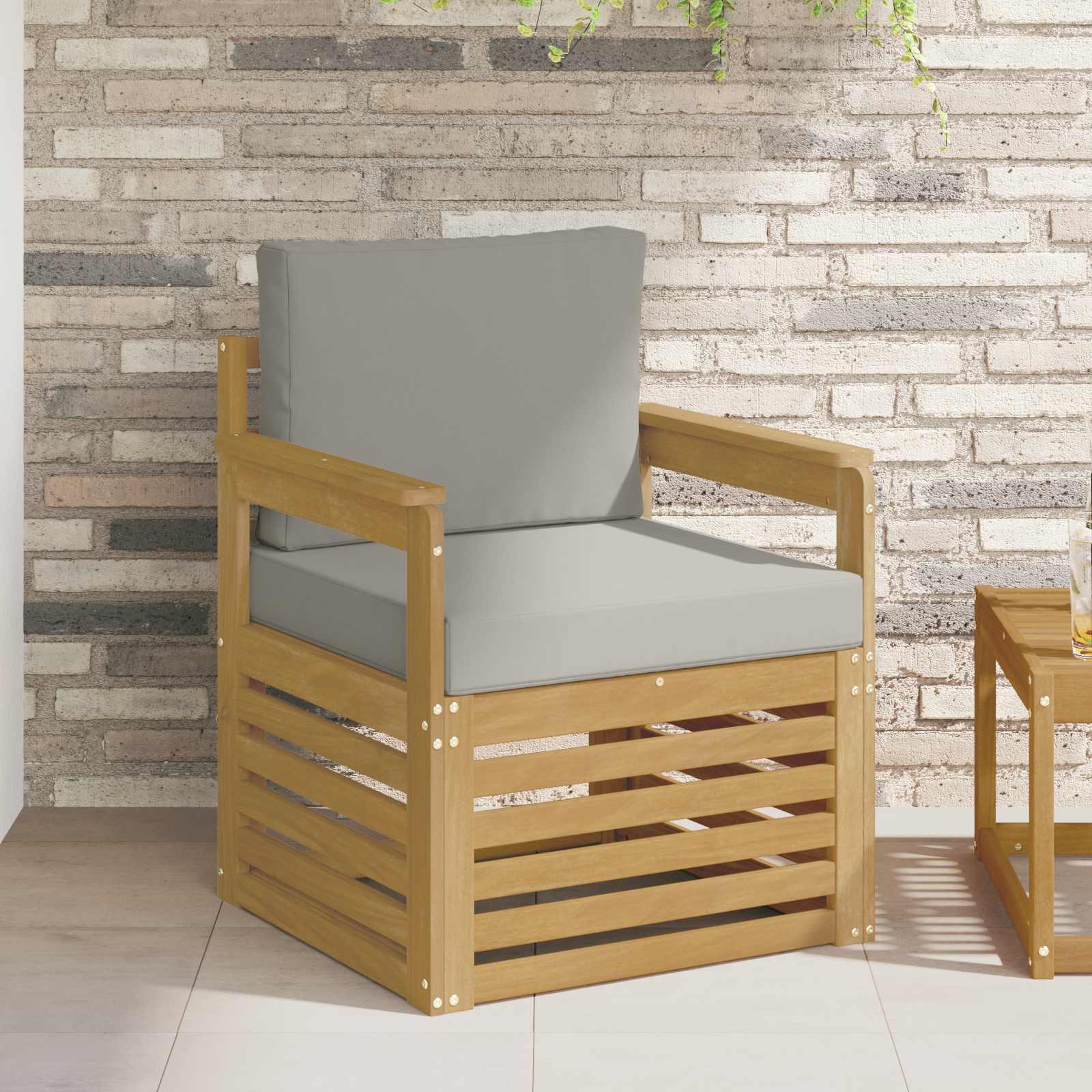2 Pezzo Set di divani da esterno Poliestere | homemem39