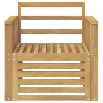 2 Pezzo Set di divani da esterno Legno di Acacia Massello | homemem39