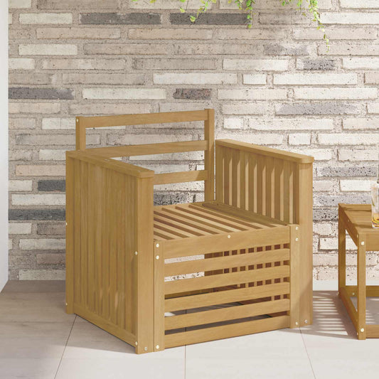 Set di divani da esterno Legno di Acacia Massello Bianco | homemem39