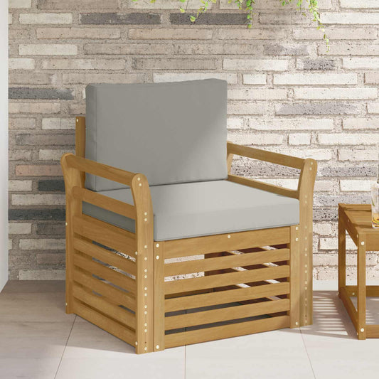 Set di divani da esterno Poliestere Bianco | homemem39