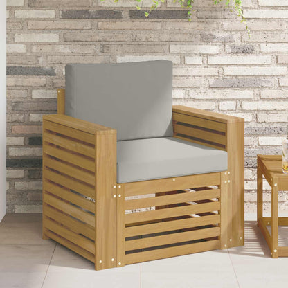 Set di divani da esterno Poliestere Bianco | homemem39
