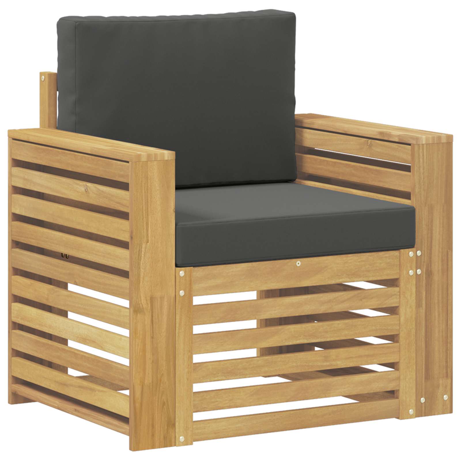 Set di divani da esterno Poliestere Bianco | homemem39