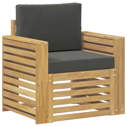 Set di divani da esterno Poliestere Bianco | homemem39