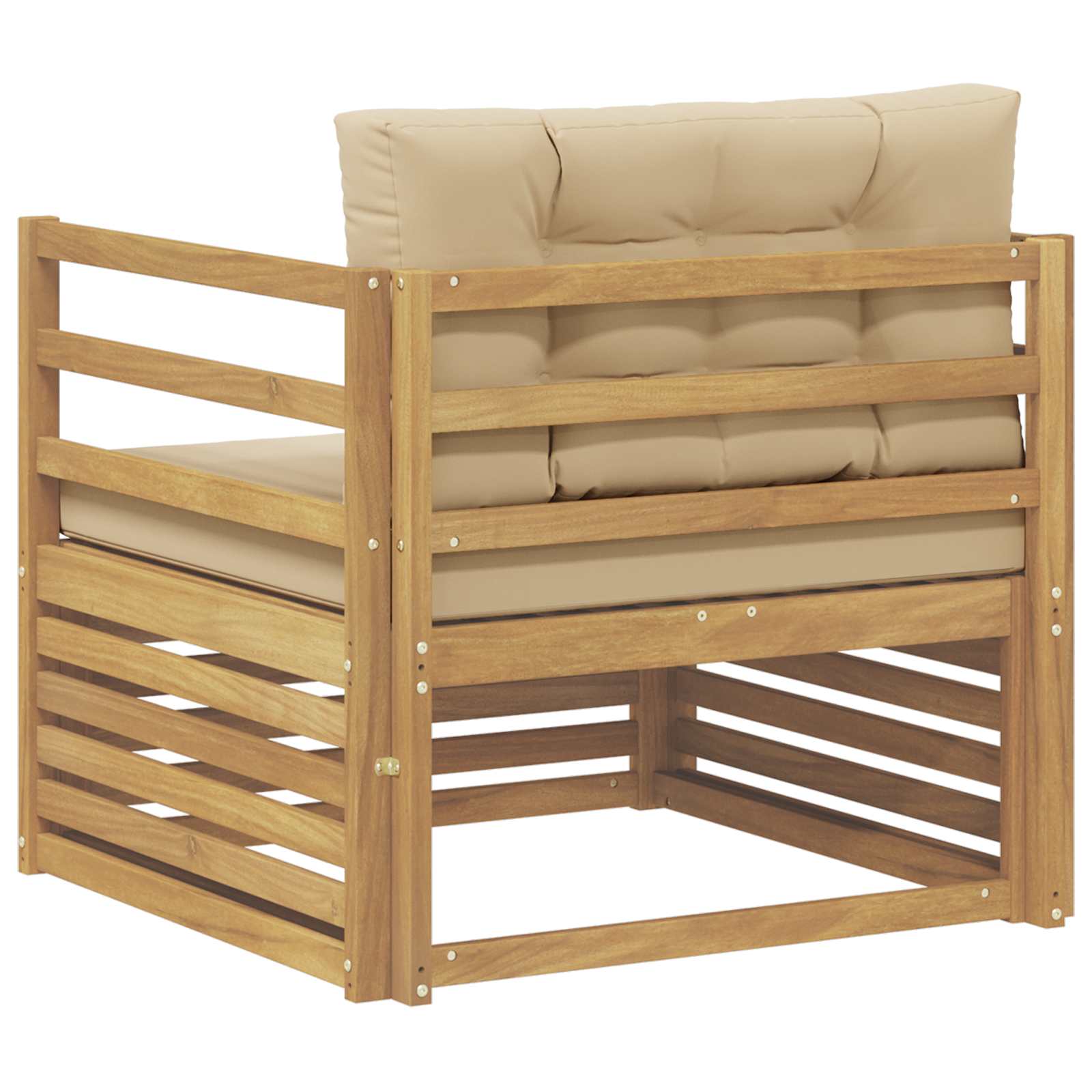 Divano da esterno Bianco e Beige | homemem39
