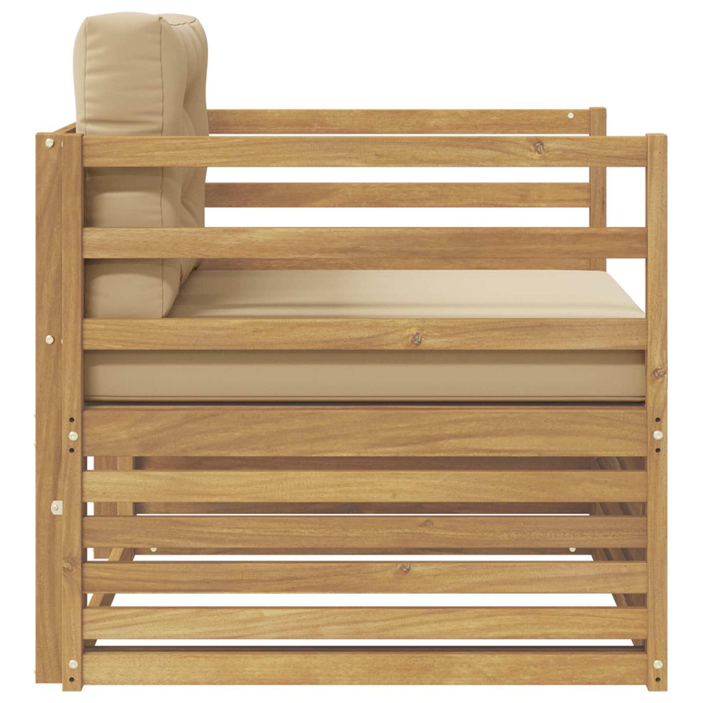 Divano da esterno Bianco e Beige | homemem39