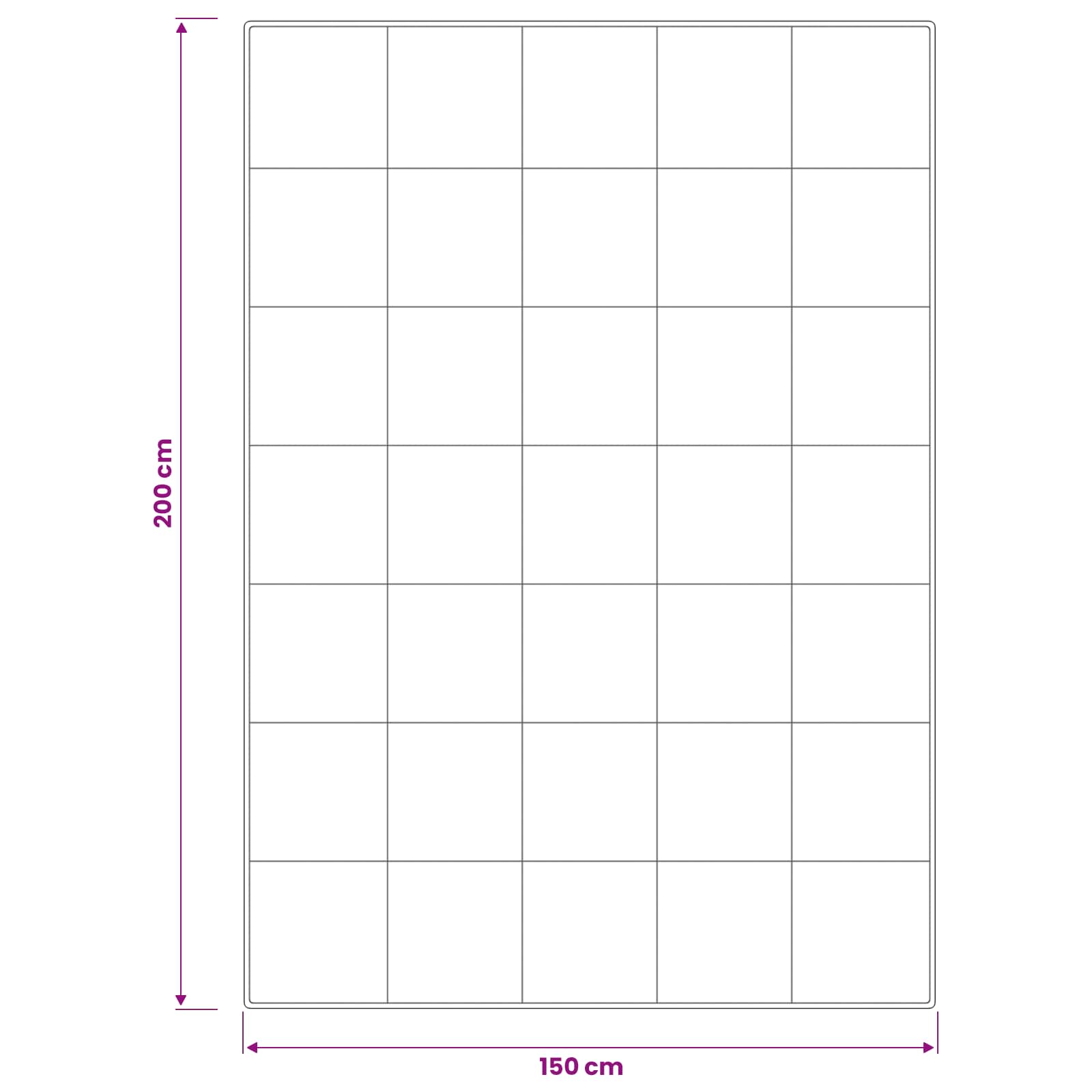 Piumone FULDA 150 x 200 cm Inverno 300 GSM 90% piuma d'oca | homemem39