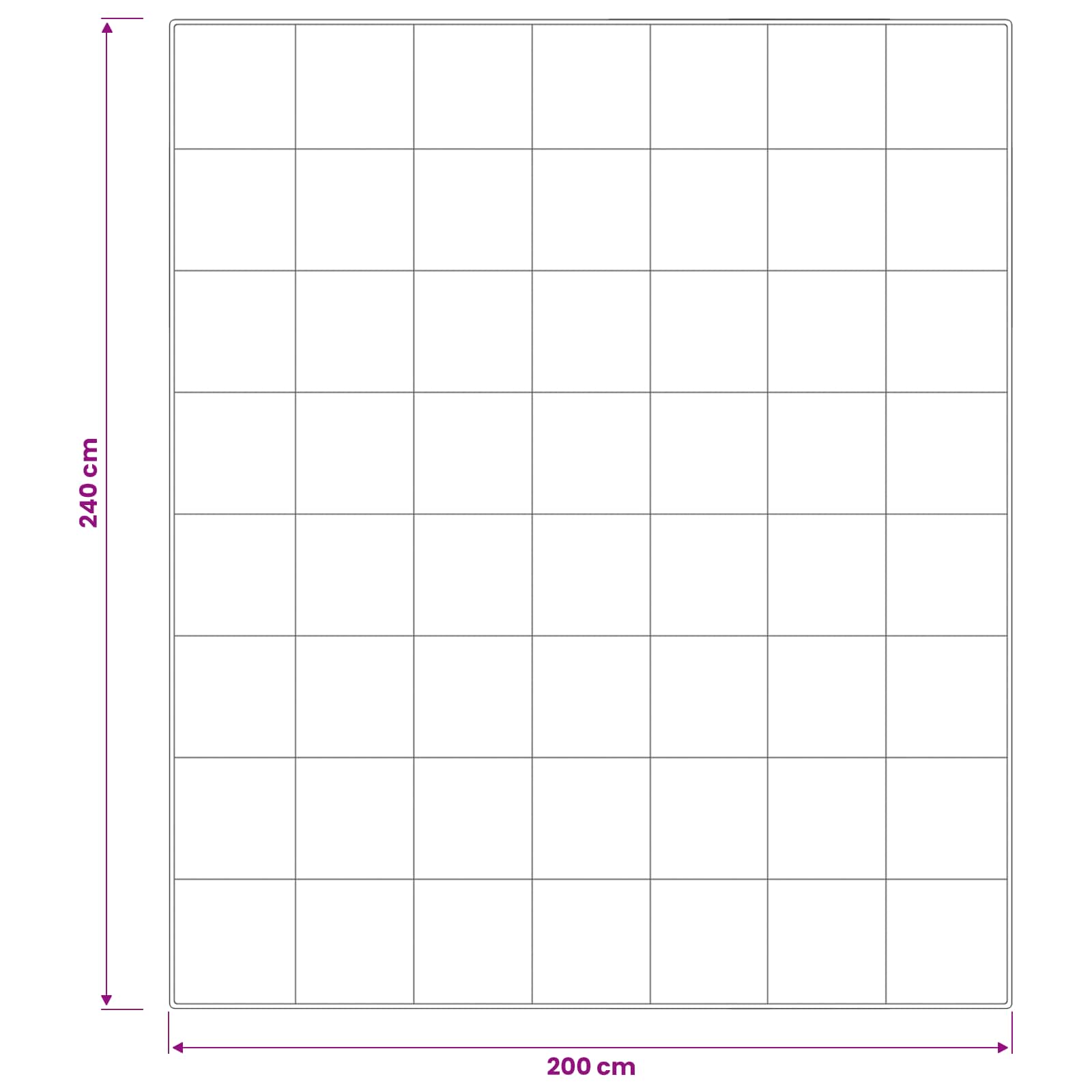Piumone FULDA 200 x 240 cm Inverno 300 GSM 90% piuma d'oca | homemem39