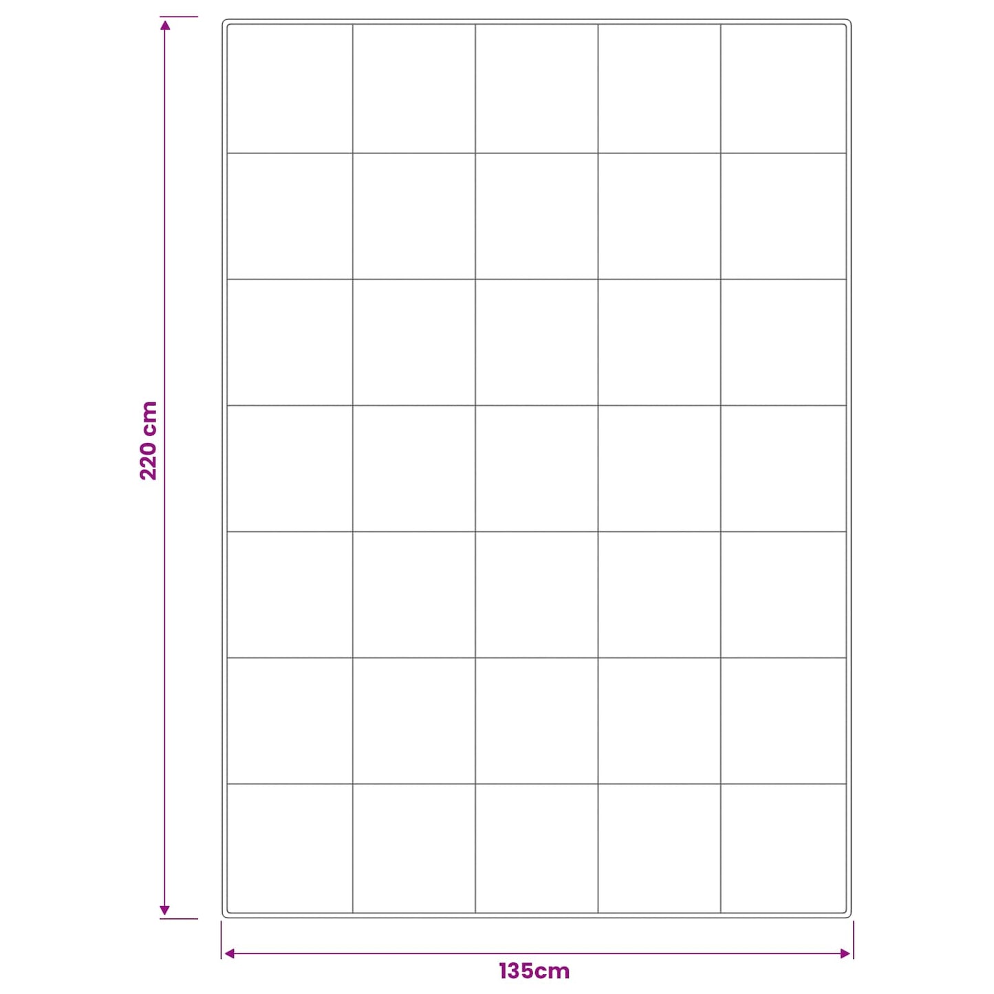 Piumone FULDA 135 x 220 cm Inverno 300 GSM 90% piuma d'oca | homemem39
