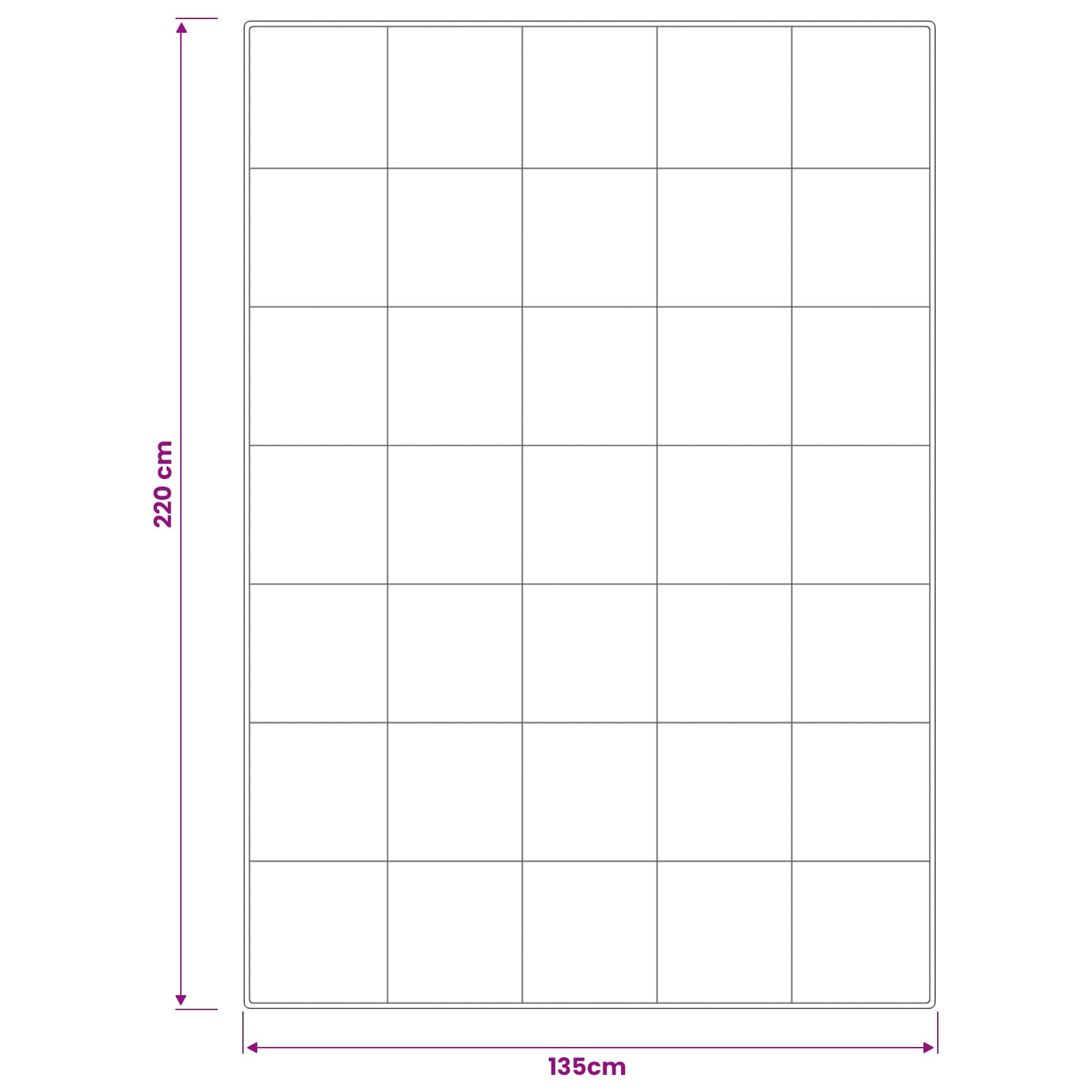 Piumone FULDA 135 x 220 cm Inverno 300 GSM 90% piuma d'oca | homemem39