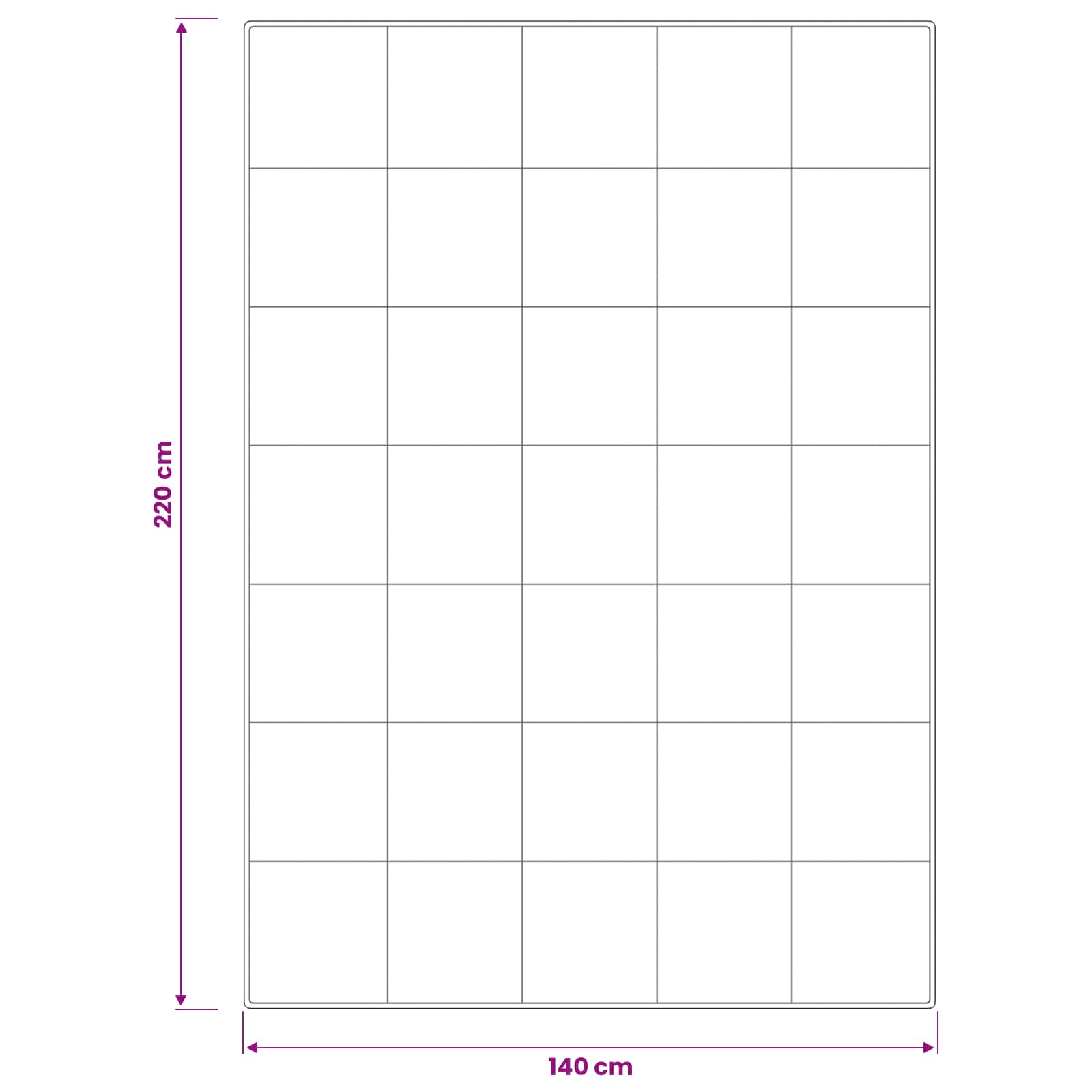 Piumone FULDA 140 x 220 cm Inverno 300 GSM 90% piuma d'oca | homemem39