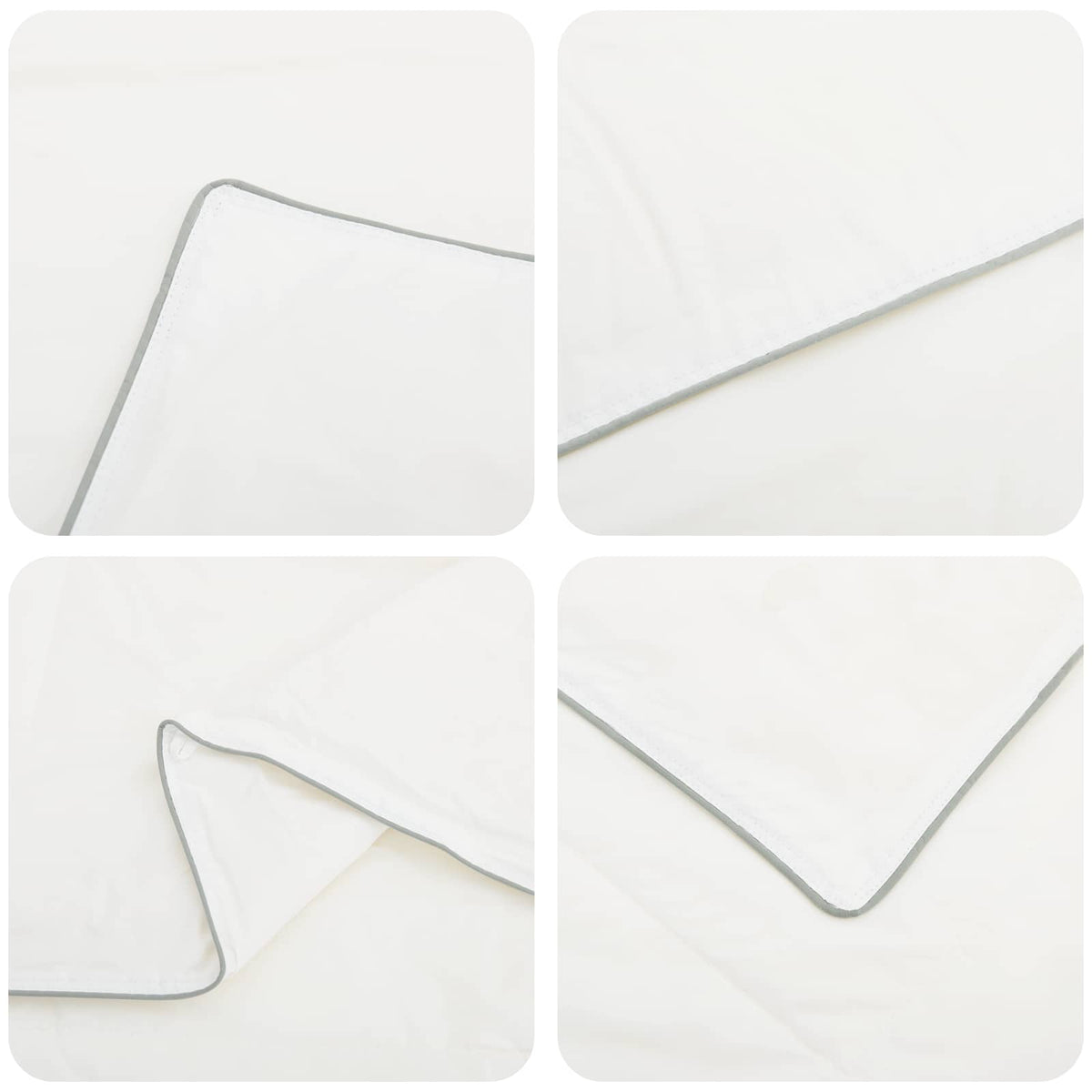 Piumone FULDA 200 x 220 cm Inverno 300 GSM 90% piuma d'oca