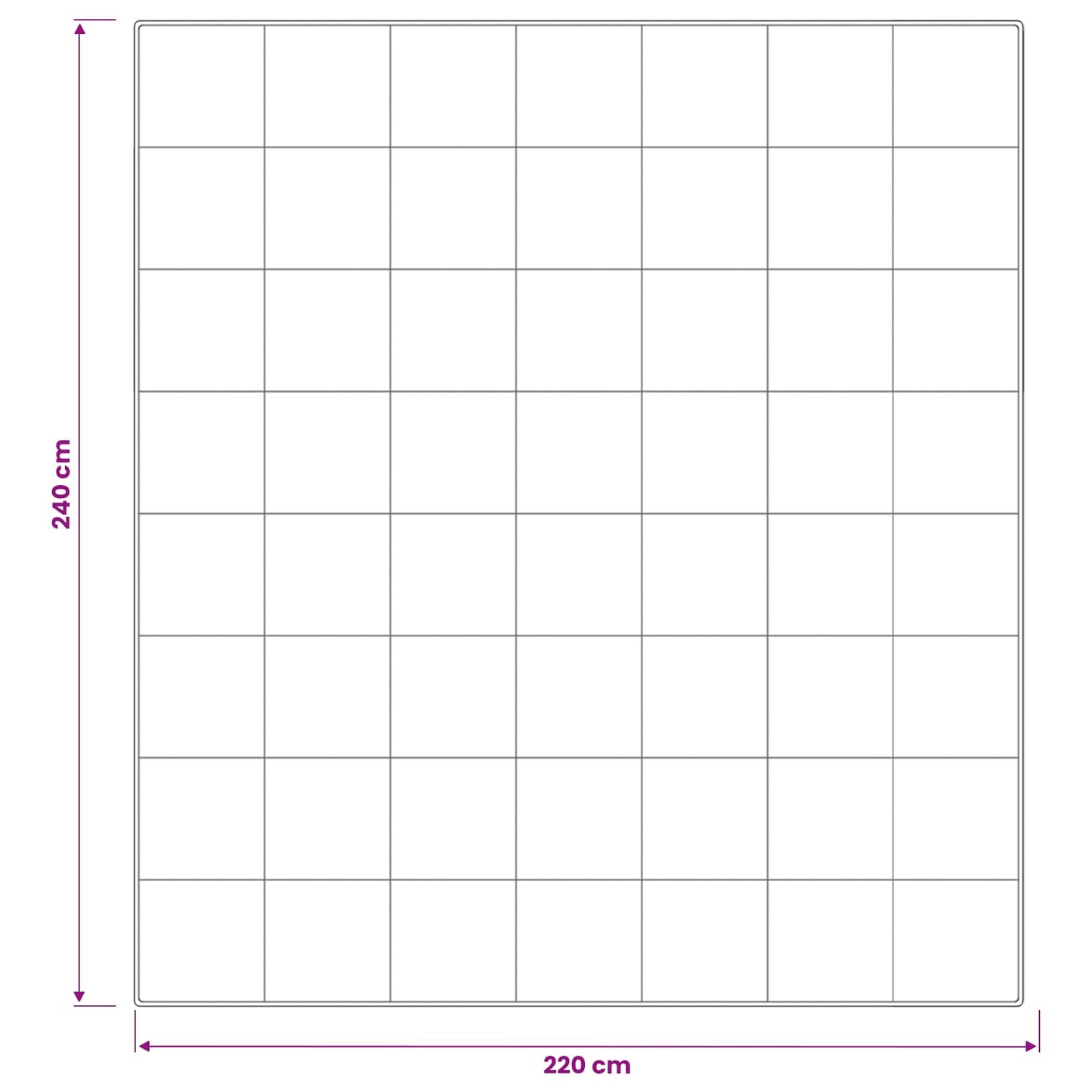 Piumone FULDA 220 x 240 cm Inverno 300 GSM 90% piuma d'oca | homemem39