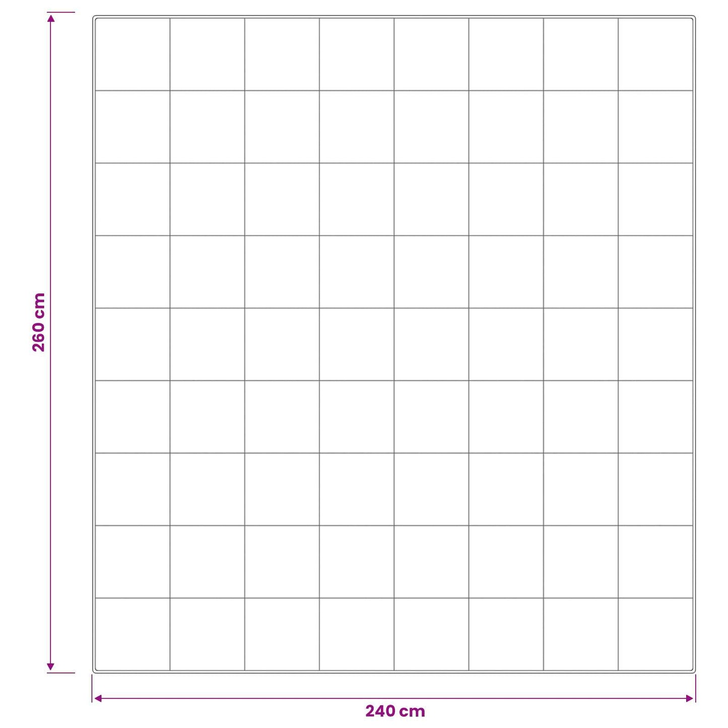 Piumone FULDA 240 x 260 cm Inverno 300 GSM 90% piuma d'oca | homemem39