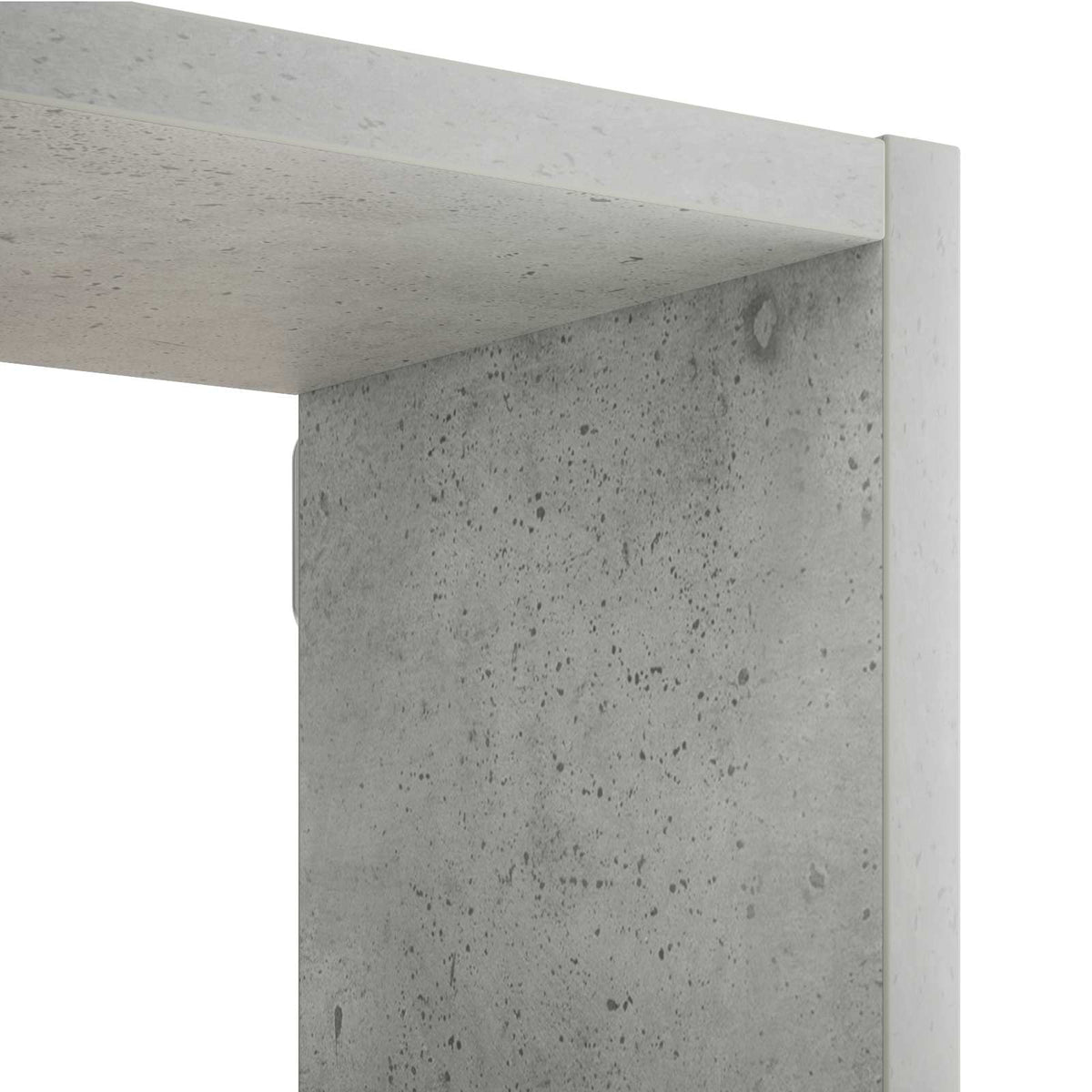 Scaffale da parete Grigio Cemento 103 x 17 x 102 cm | homemem39