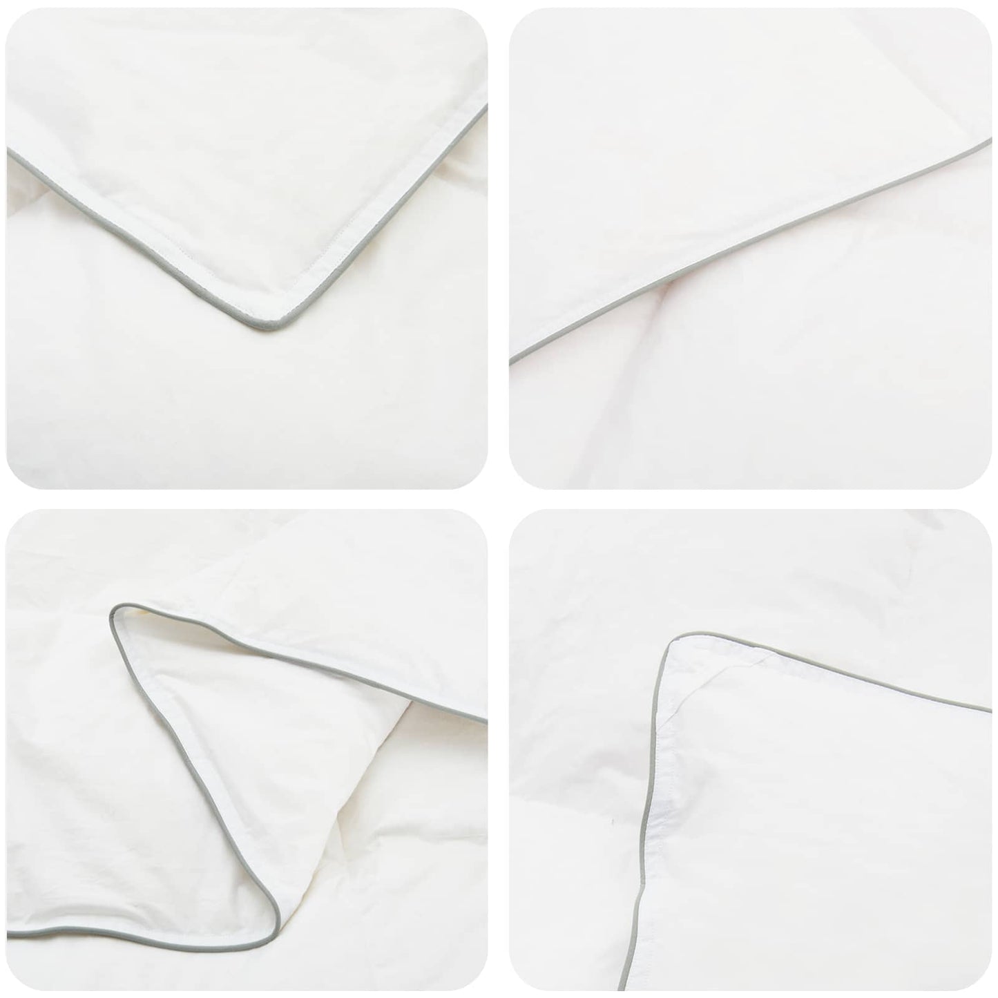 Set di piumoni in piume d’oca al 90% FULDA 3 pz 140 x 220 cm | homemem39