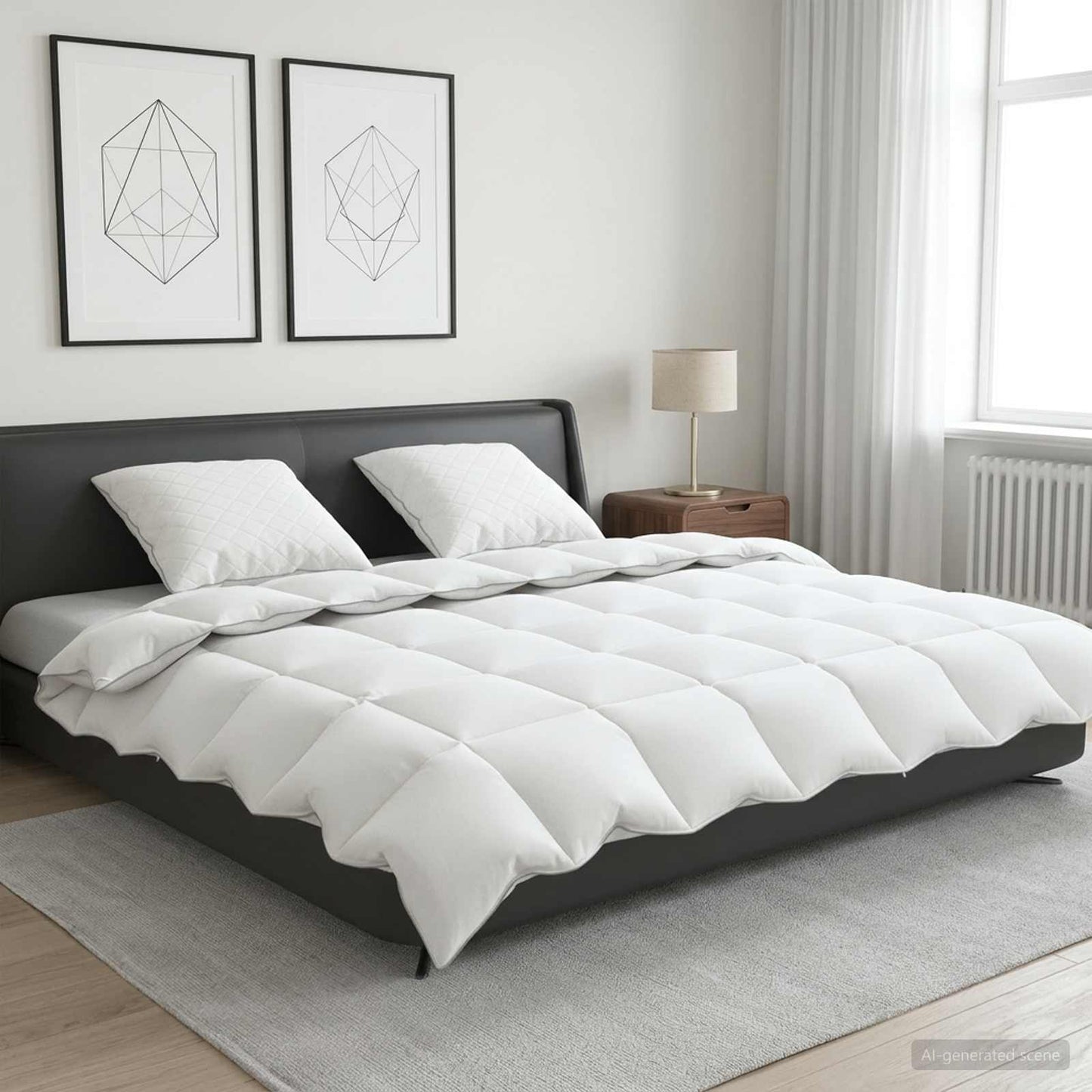 Set di piumoni in piume d’oca al 90% FULDA 3 pz 220 x 240 cm | homemem39