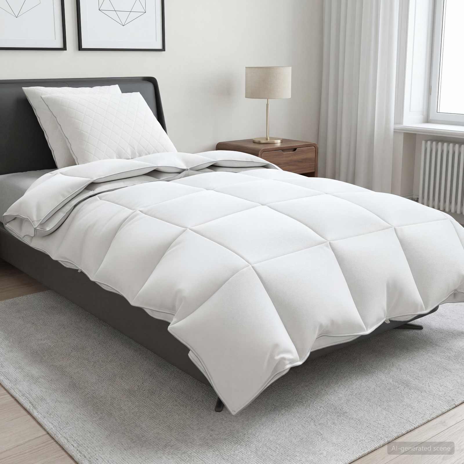 Set di piumoni in piume d’oca al 90% FULDA 3 pz 140 x 220 cm | homemem39