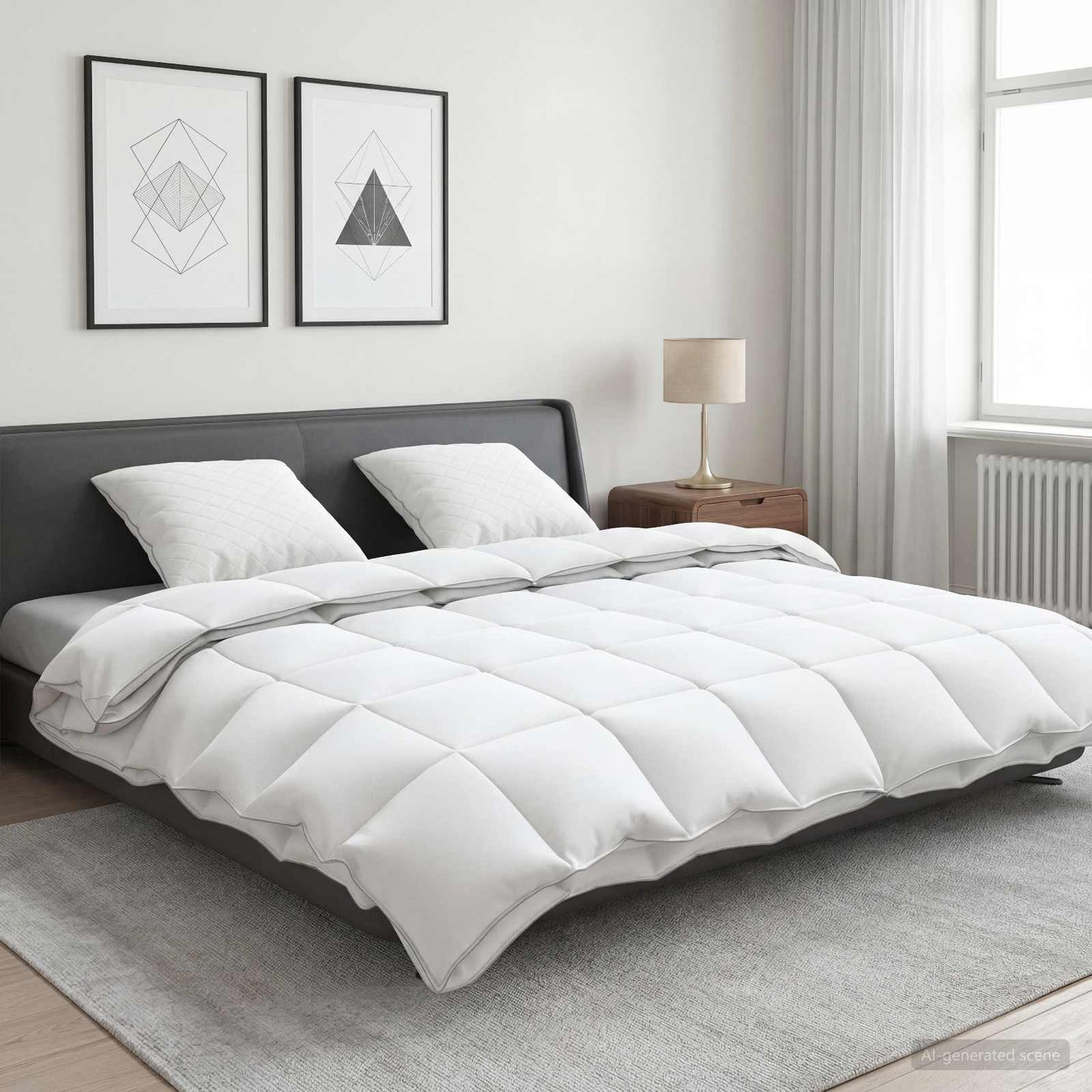Set di piumoni in piume d’oca al 90% FULDA 3 pz 220 x 240 cm | homemem39