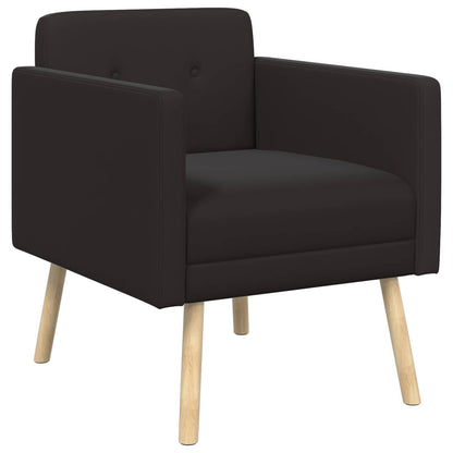 Poltrona decorativa Nero Velluto | homemem39