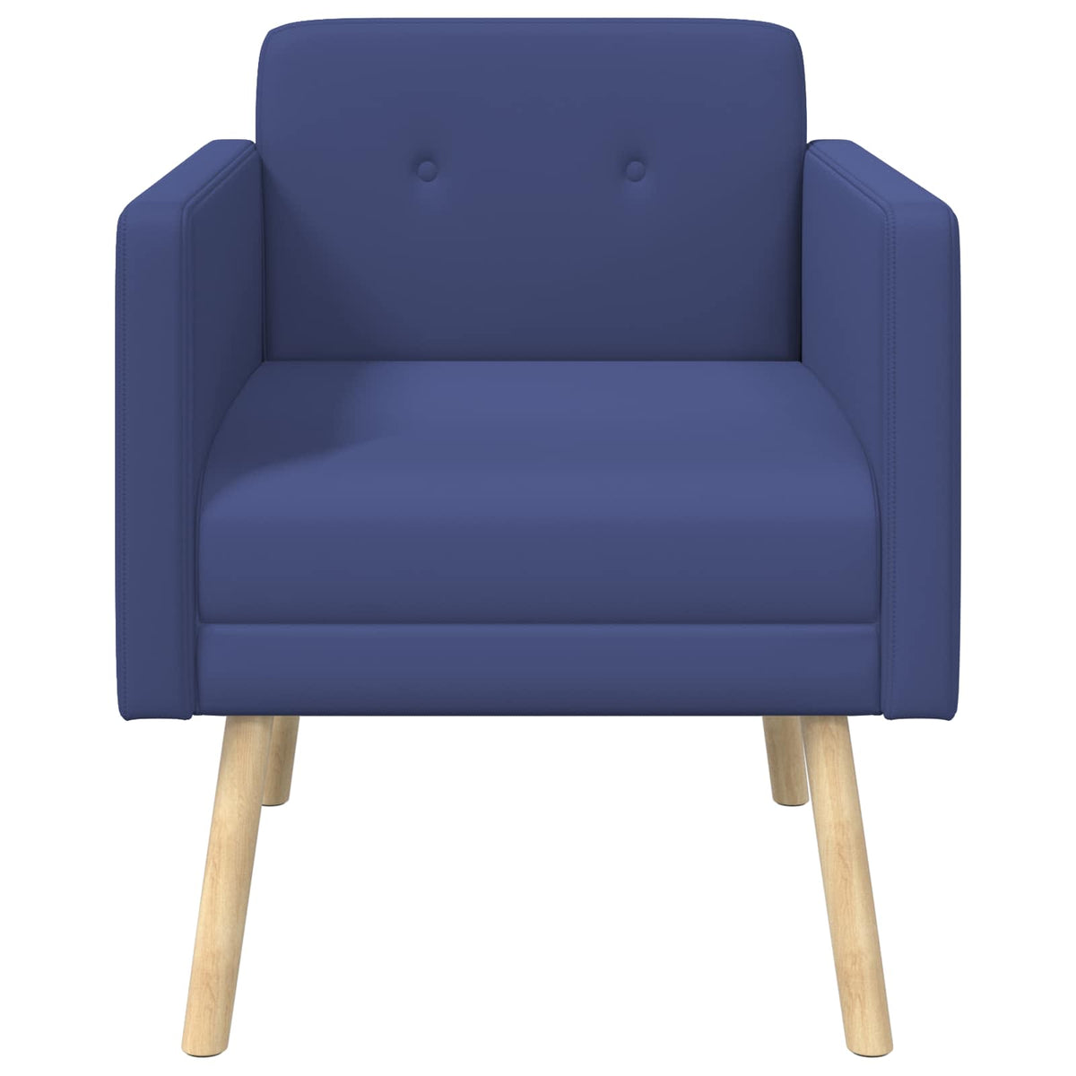 Poltrona decorativa Blu Polizia Velluto | homemem39