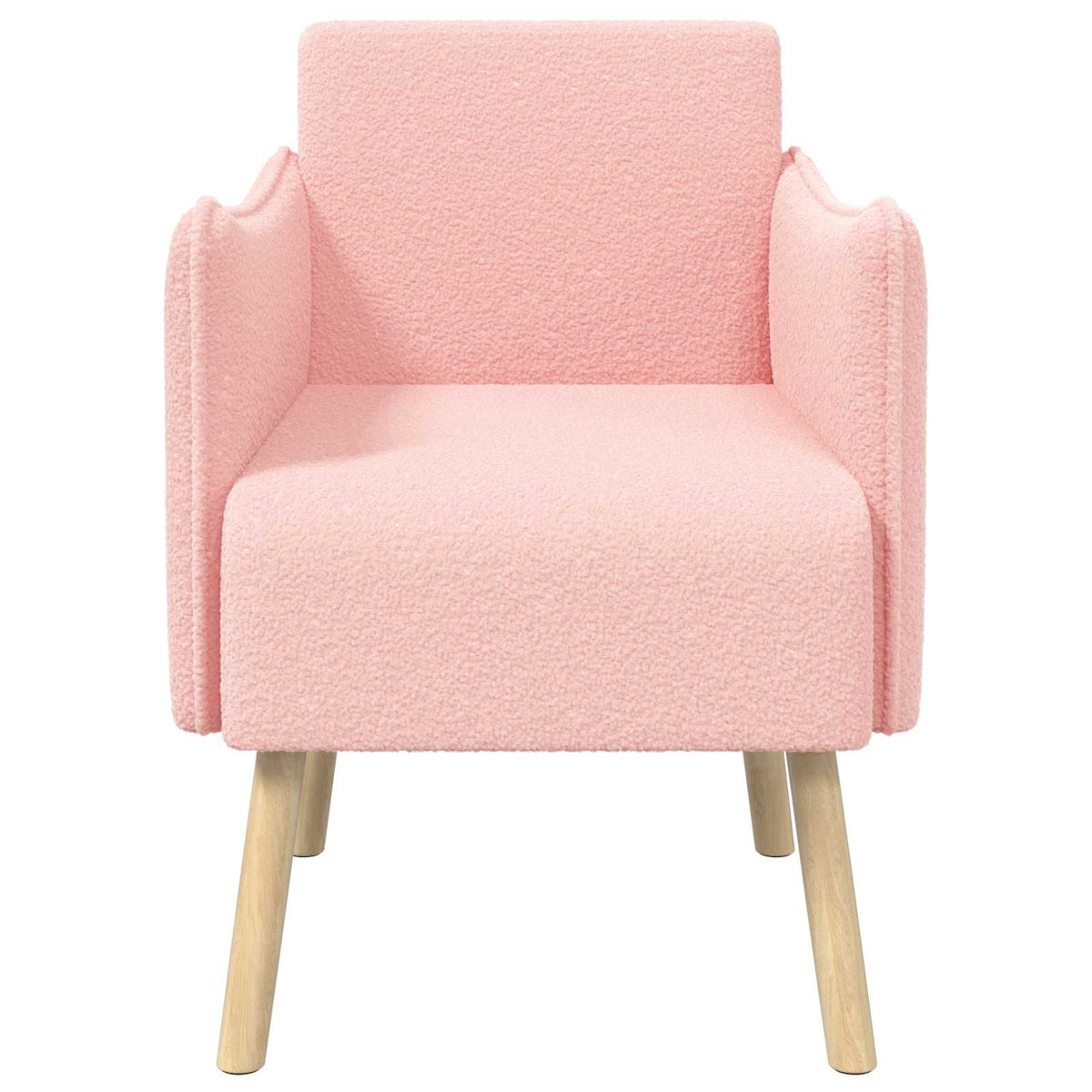 Sedia d'accento Rosa Bouclé | homemem39