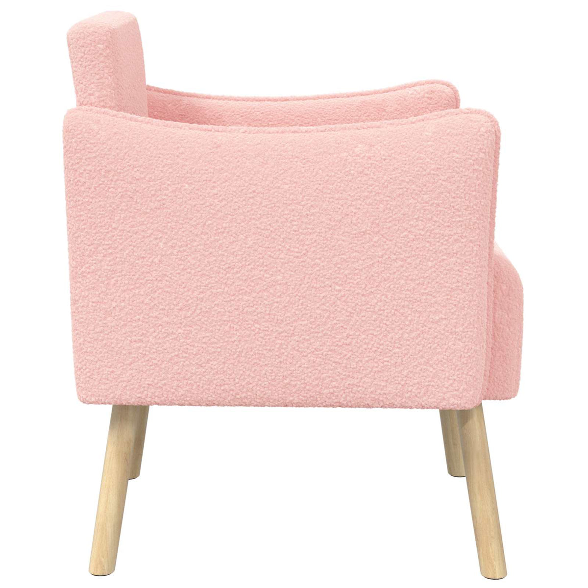 Sedia d'accento Rosa Bouclé | homemem39