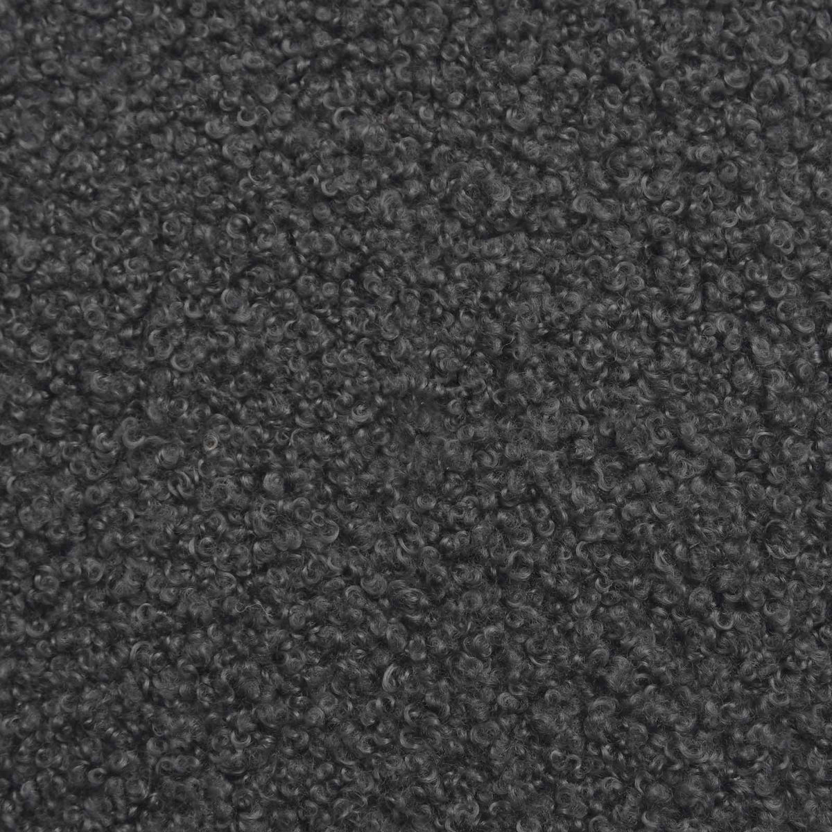 Sedia d'accento Grigio Scuro Bouclé