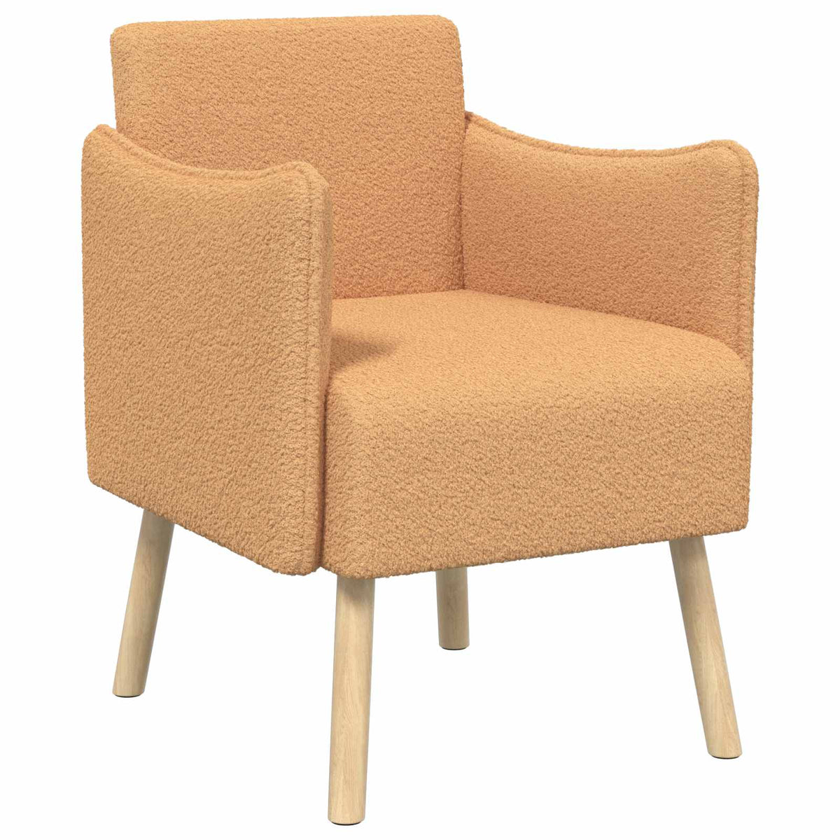 Sedia d'accento Beige Bouclé