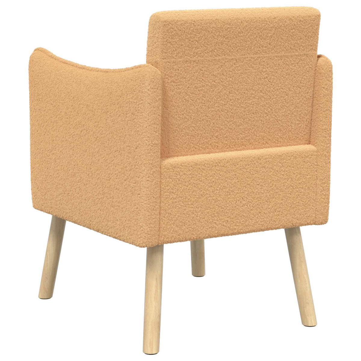 Sedia d'accento Beige Bouclé