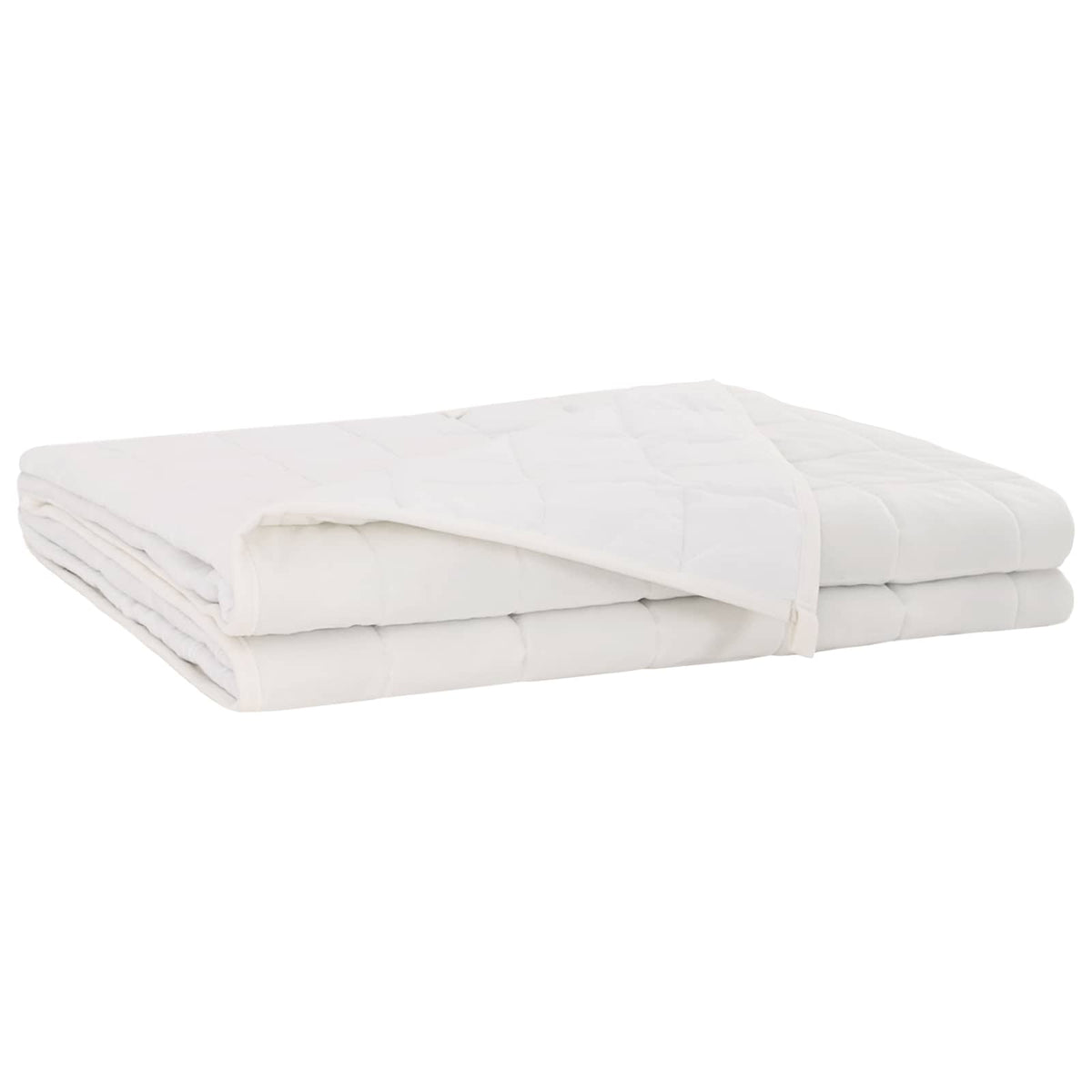Coperta Ponderata Bianco 122 x 183 cm 9 kg 100% Cotone 205T | homemem39