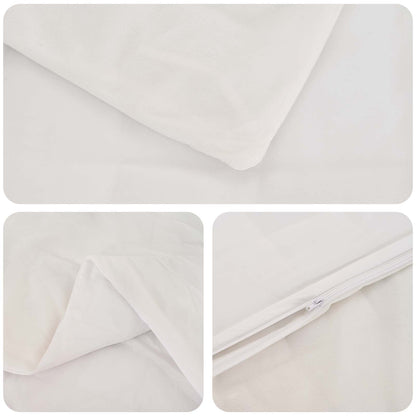 Coperta Ponderata Bianco 152 x 203 cm 7 kg 100% Cotone 205T | homemem39
