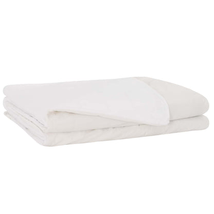 Coperta Ponderata Bianco 152 x 203 cm 11 kg 100% Cotone 205T | homemem39