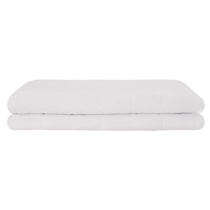 Coperta Ponderata Bianco 152 x 203 cm 11 kg 100% Cotone 205T | homemem39