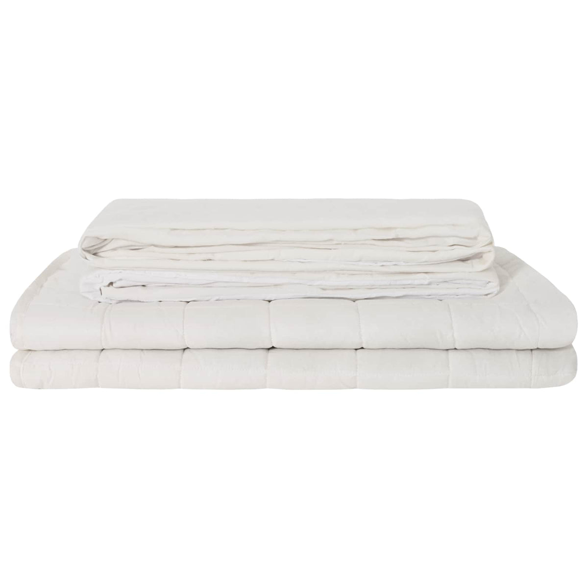 Coperta Ponderata Bianco 200 x 220 cm 9 kg 100% Cotone 205T | homemem39