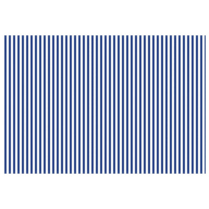 Telo di ricambio per tenda da sole Blu e Bianco 500 × 300 cm | homemem39