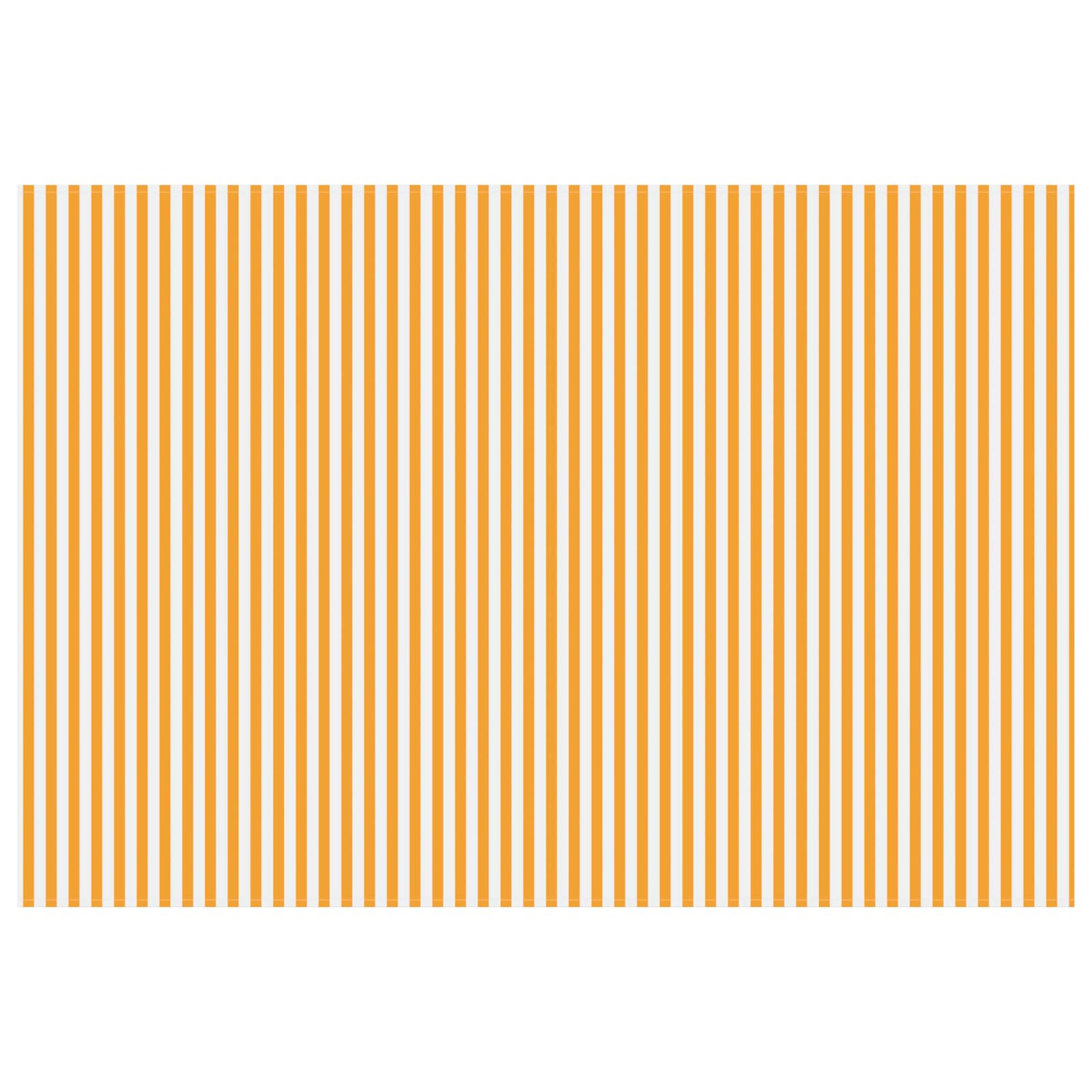 Telo di ricambio per tenda da sole Giallo e Bianco 350 x 250 cm | homemem39