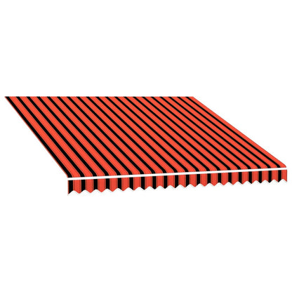 Telo di ricambio per tenda da sole Arancione e Marrone | homemem39