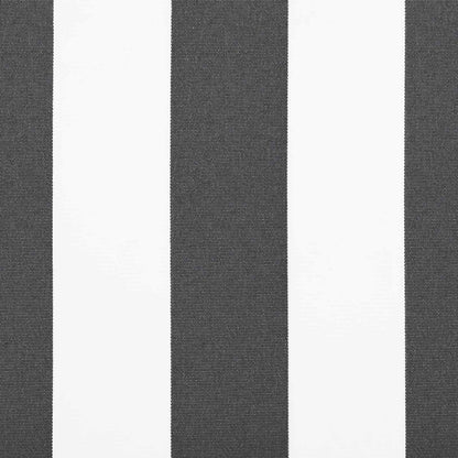 Telo di ricambio per tenda da sole Antracite e Bianco | homemem39