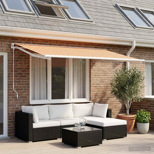 Telo di ricambio per tenda da sole Multicolore 250 x 200 cm - homemem39
