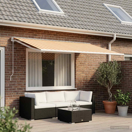 Telo di ricambio per tenda da sole Multicolore 450 × 350 cm | homemem39