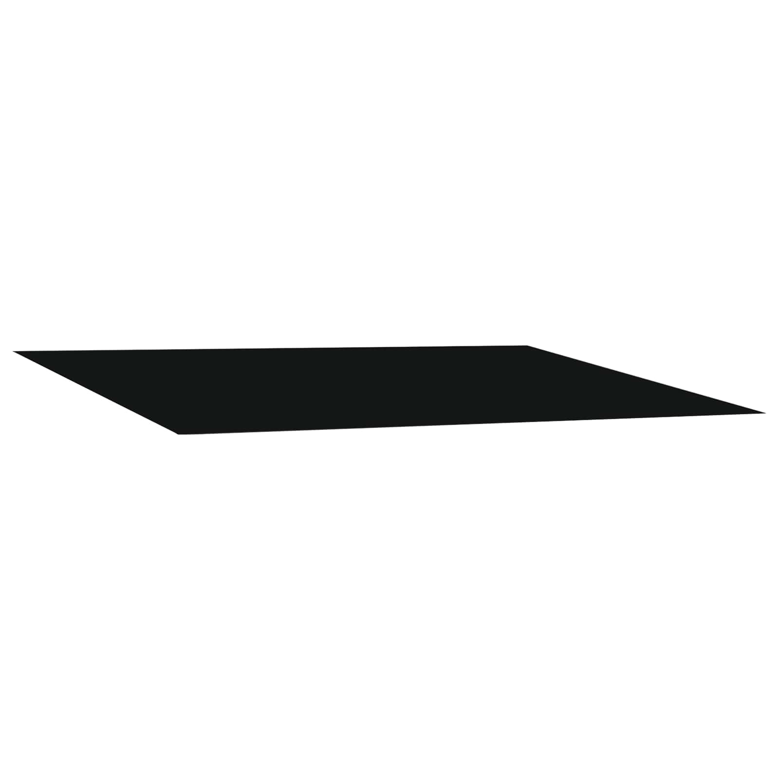 Telo di ricambio per tenda da sole Nero 350 x 250 cm Poliestere | homemem39