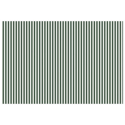 Telo di ricambio per tenda da sole Verde e Bianco 300 x 250 cm | homemem39