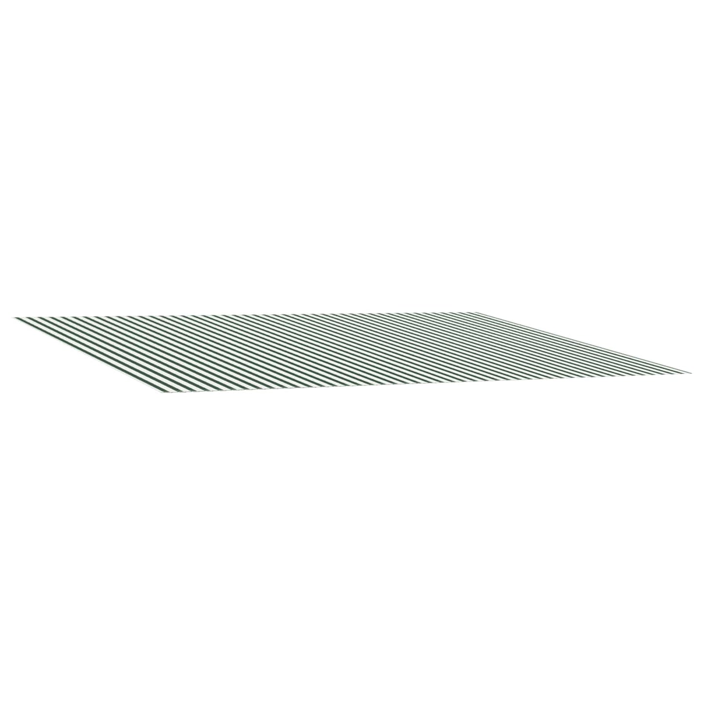 Telo di ricambio per tenda da sole Verde e Bianco 450 × 300 cm | homemem39