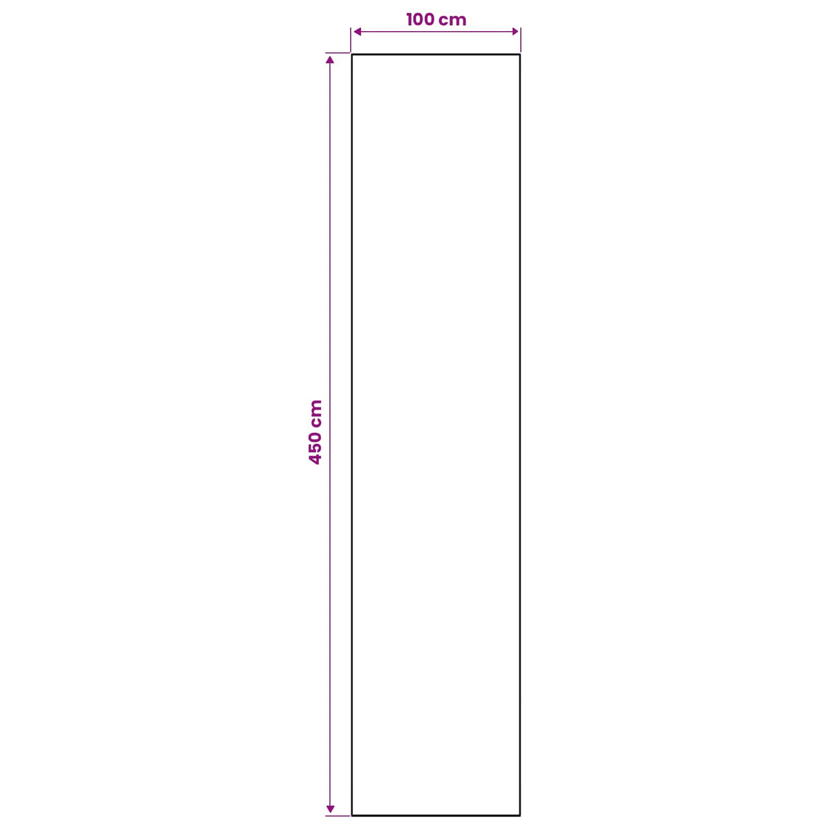 Runner Tappeto ORIZ 1150 gsm Blu