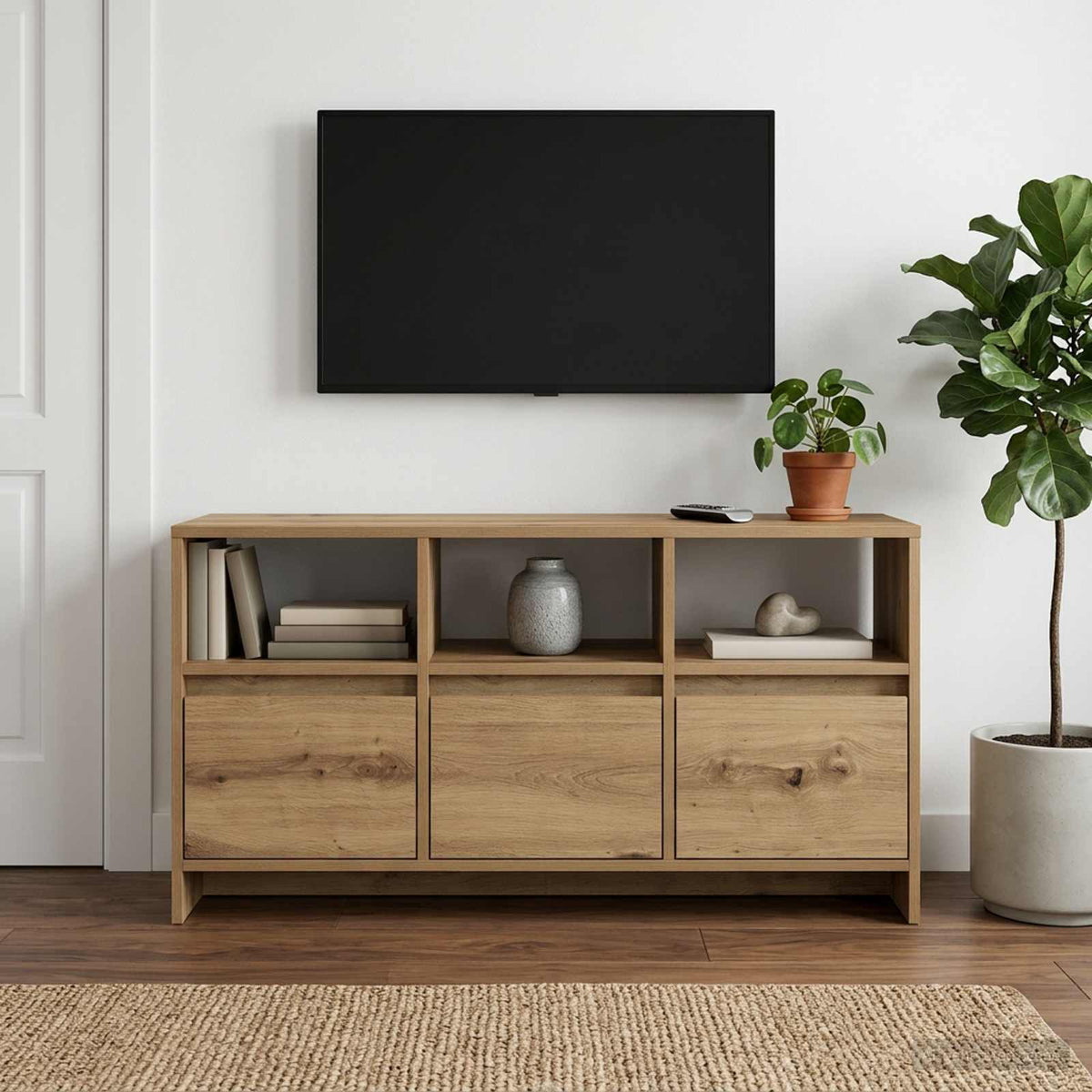 Mobile TV 102 x 37,5 x 52,5 cm Rovere Artigianale