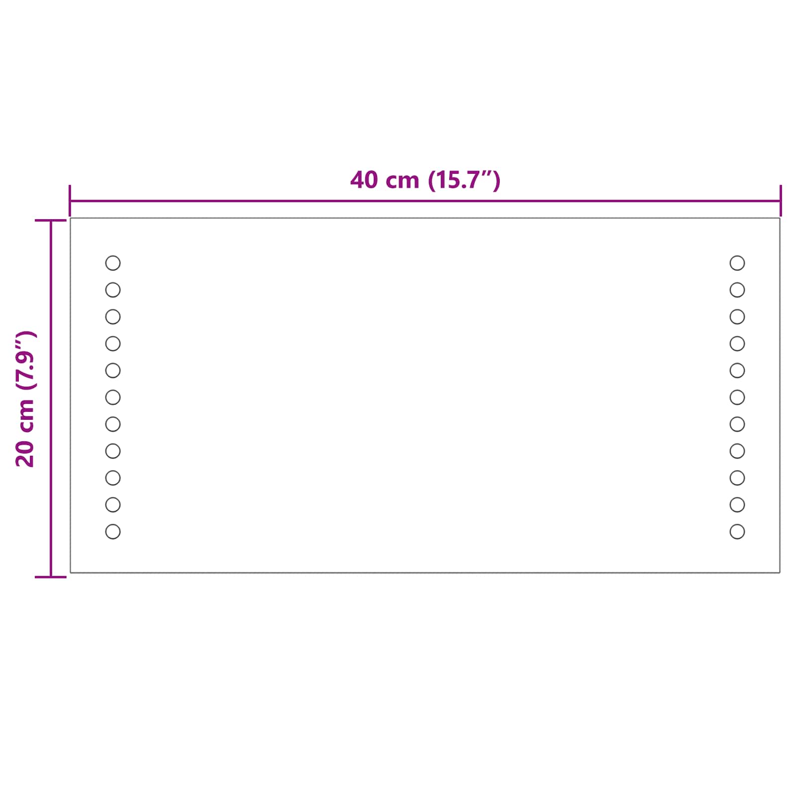 Specchio da bagno LED Trasparente 40 x 20 cm vetro temperato | homemem39
