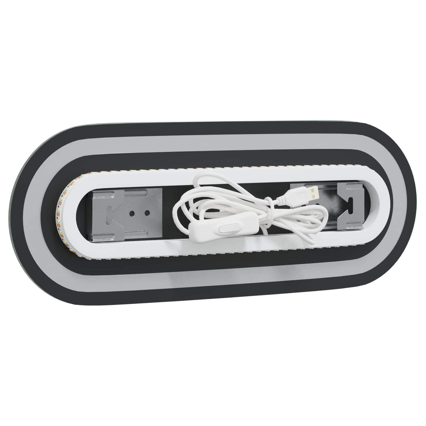 Specchio da bagno LED Trasparente 40 x 15 cm vetro temperato | homemem39