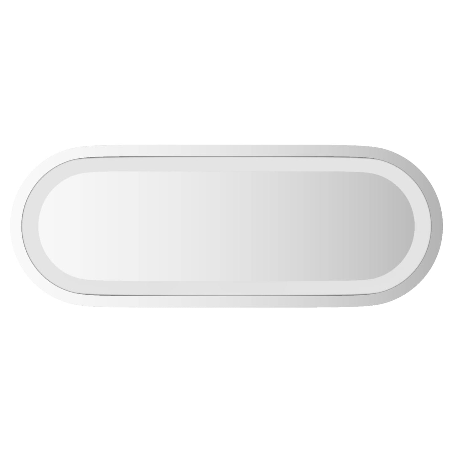 Specchio da bagno LED Trasparente 40 x 15 cm vetro temperato | homemem39