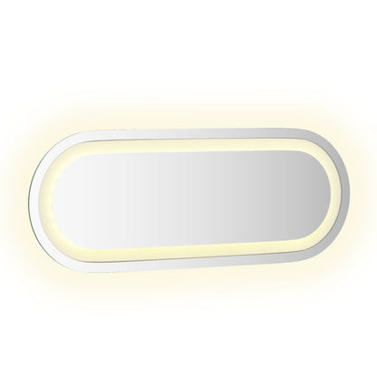Specchio da bagno LED Trasparente 40 x 15 cm vetro temperato | homemem39