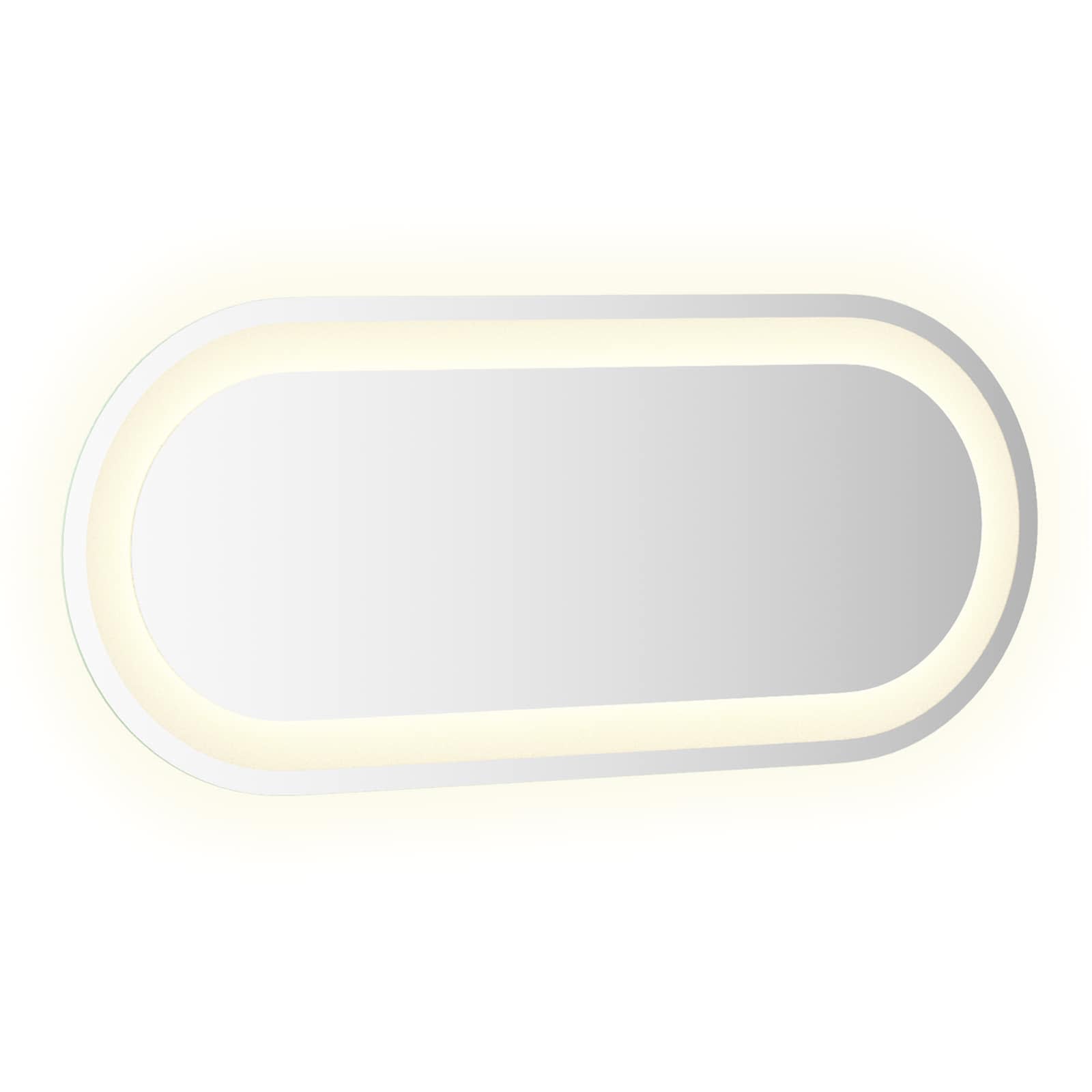 Specchio da bagno LED Trasparente 70 x 30 cm vetro temperato | homemem39